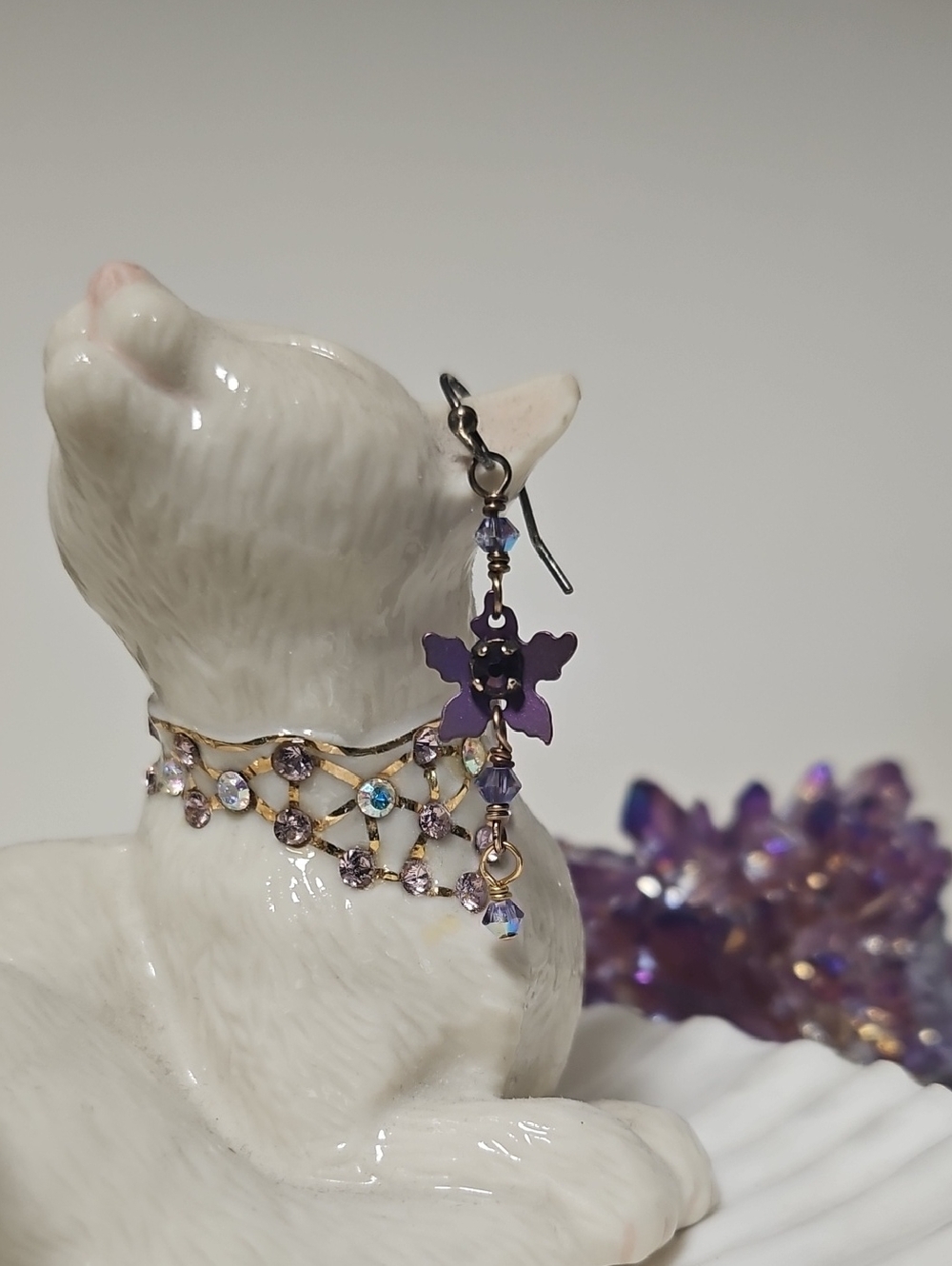 Holly Yashi Amethyst Earrings